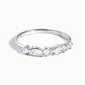Fine Moonstone Lab Diamond Ring - Grace