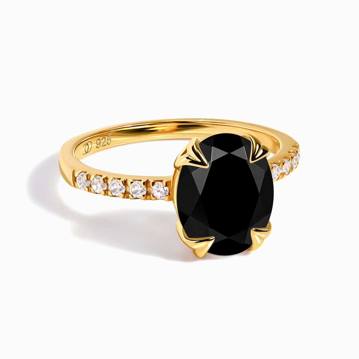 Black Obsidian Ring - Harlow