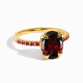 Garnet Ruby Ring - Harlow