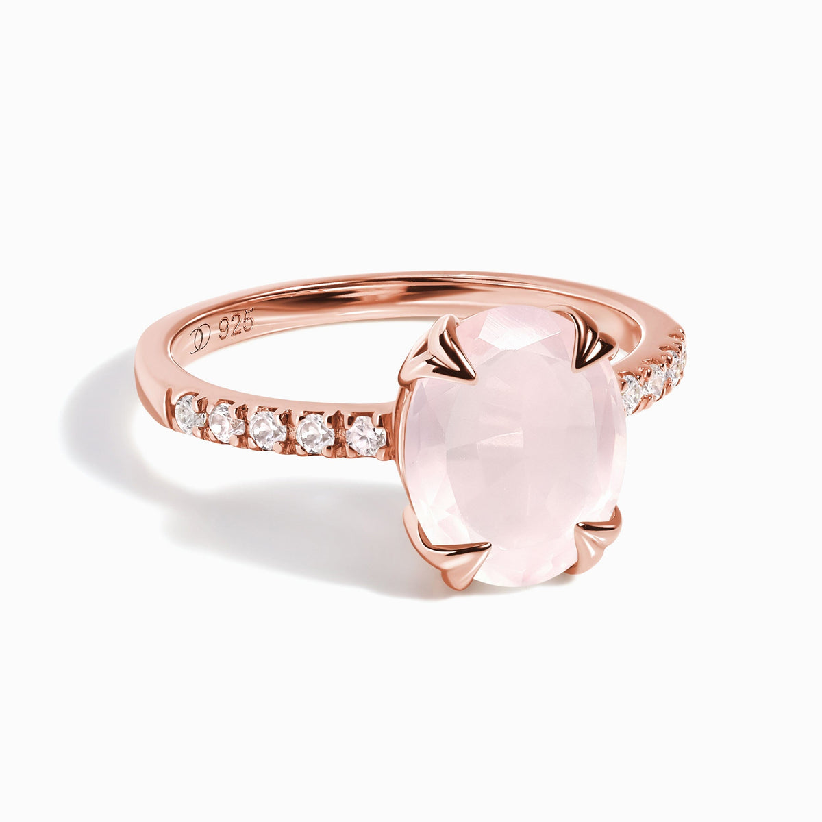 Rose Quartz Ring - Harlow