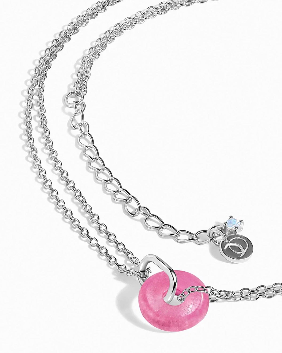 Pink Quartz Necklace - Ora