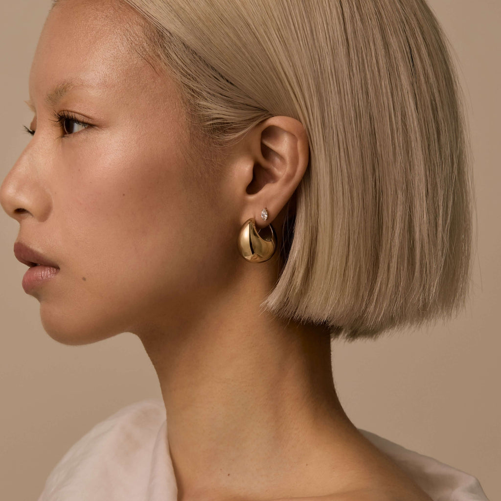 Celestial Crystal Marquise Nap Earrings