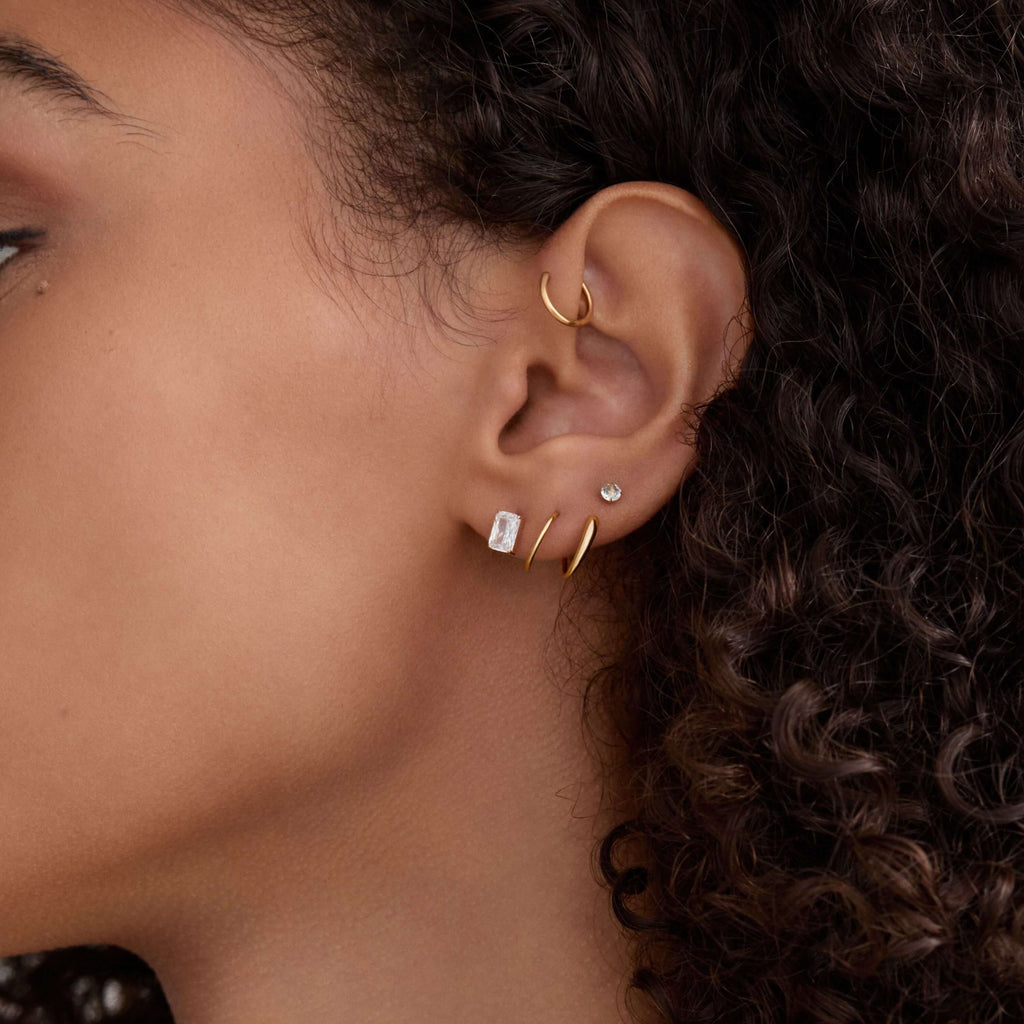 Aquamarine Nap Earrings