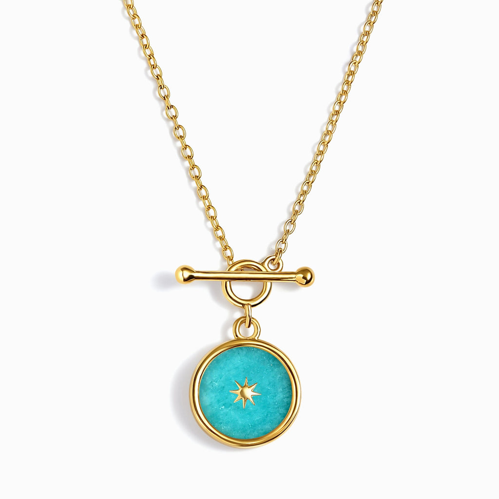 Amazonite T-Lock Necklace - Sol