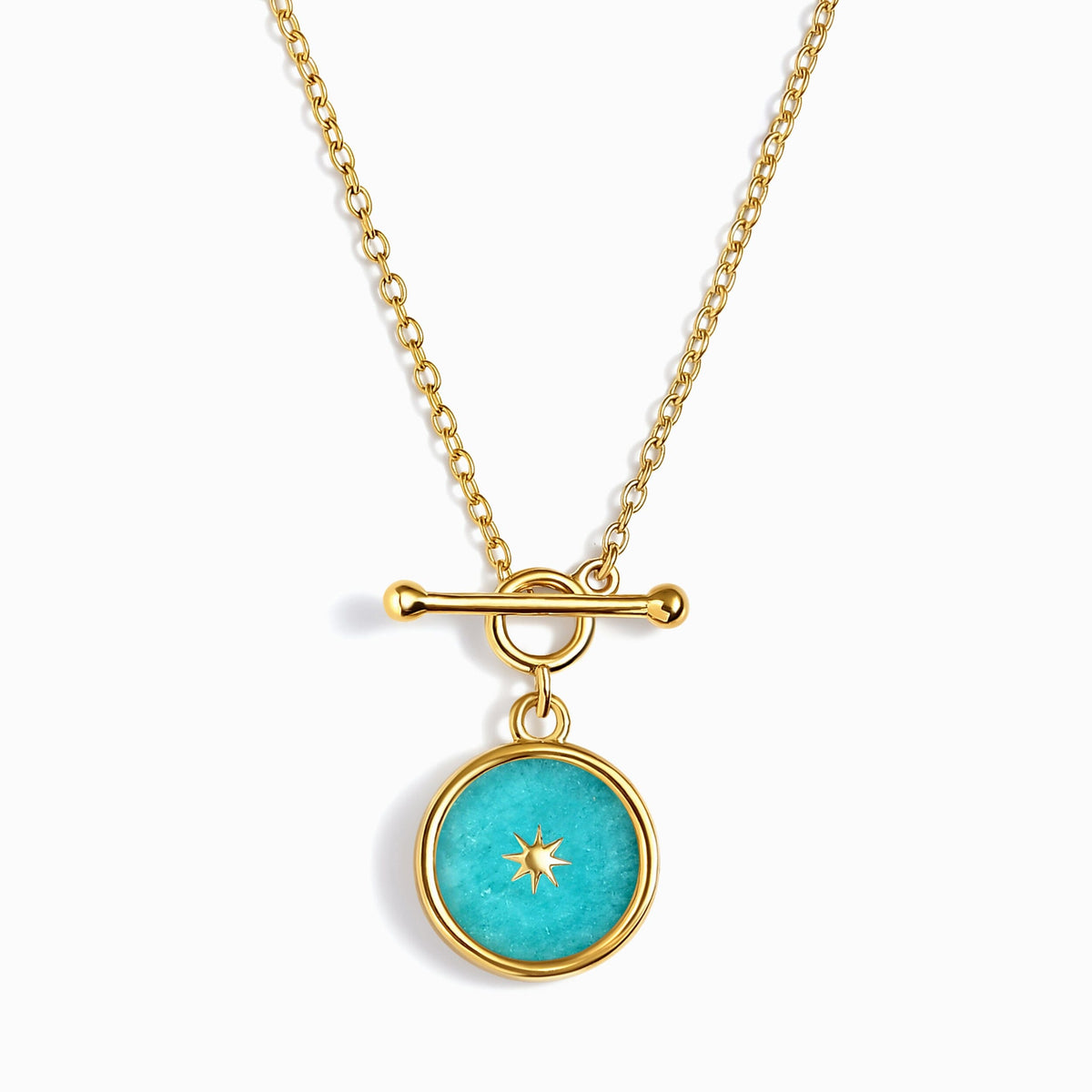 Amazonite T-Lock Necklace - Sol