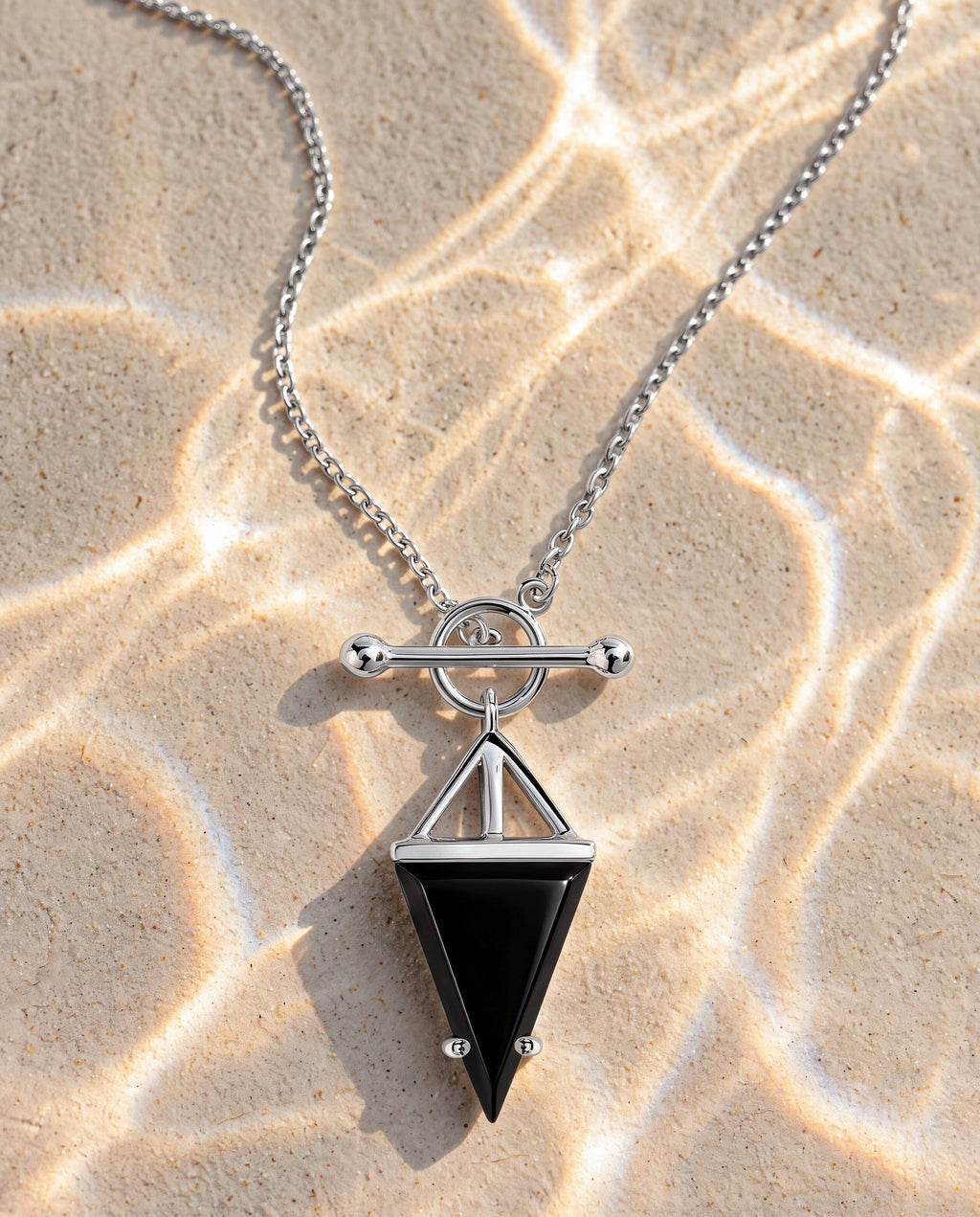 Black Obsidian Necklace - Heroine