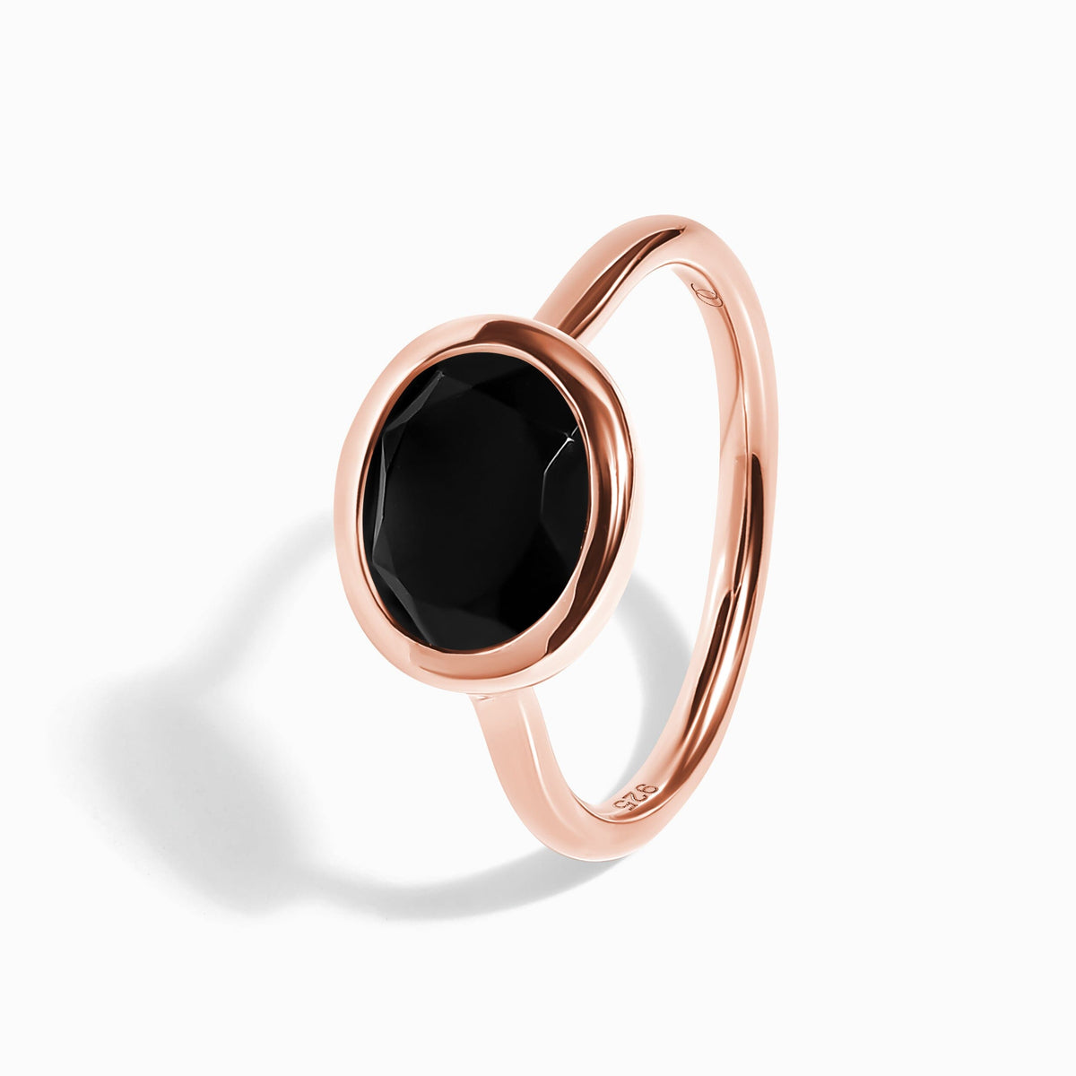 Black Obsidian Ring - Skin-Touch