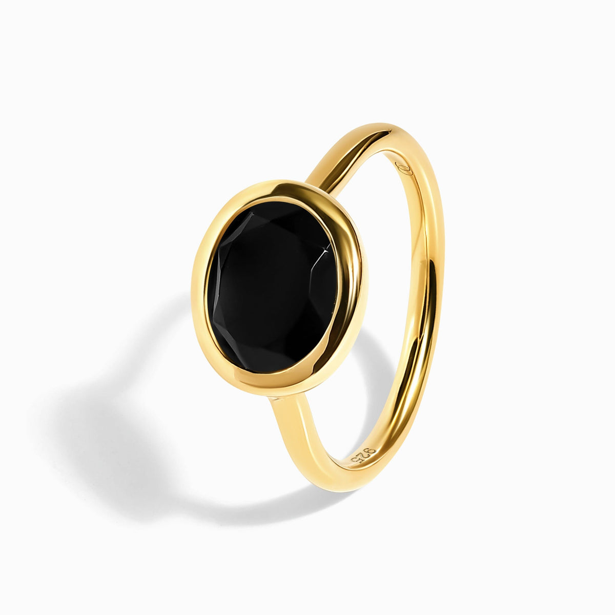 Black Obsidian Ring - Skin-Touch