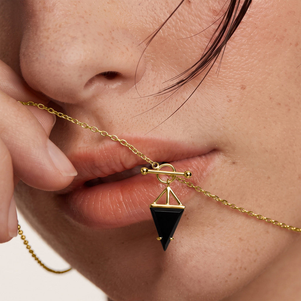 Black Obsidian Necklace - Heroine