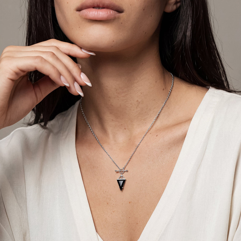 Black Obsidian Necklace - Heroine