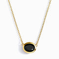 Black Obsidian Necklace - Skin-Touch