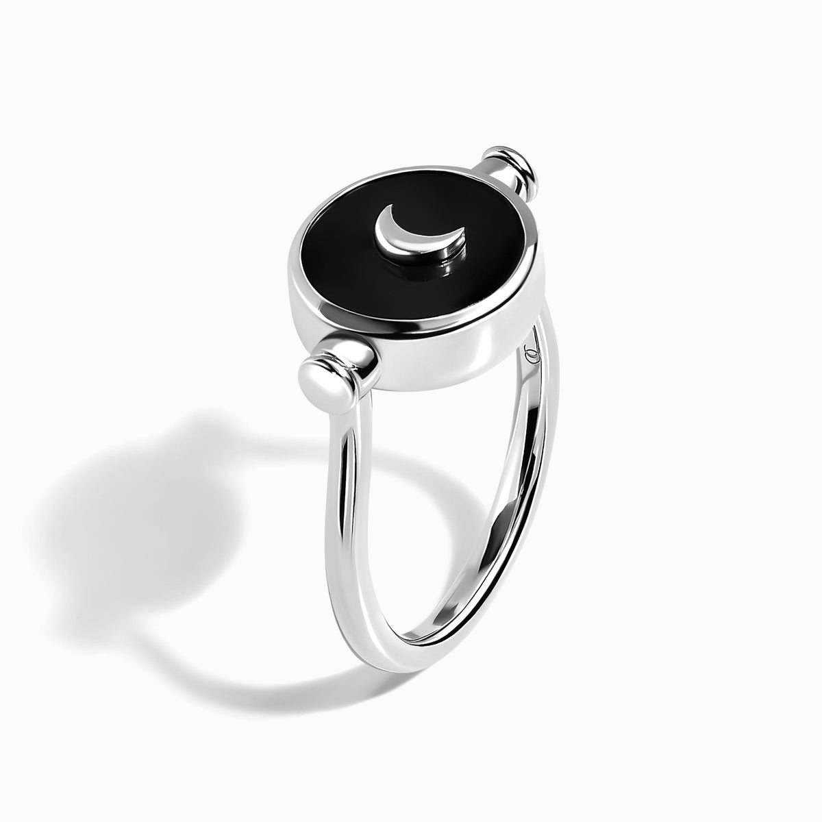 Black Onyx Pearl Ring - Night & Day