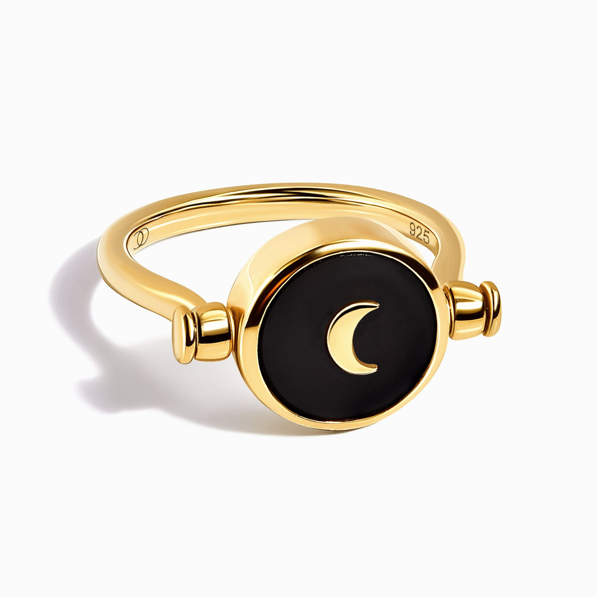 Black Onyx Pearl Ring - Night & Day