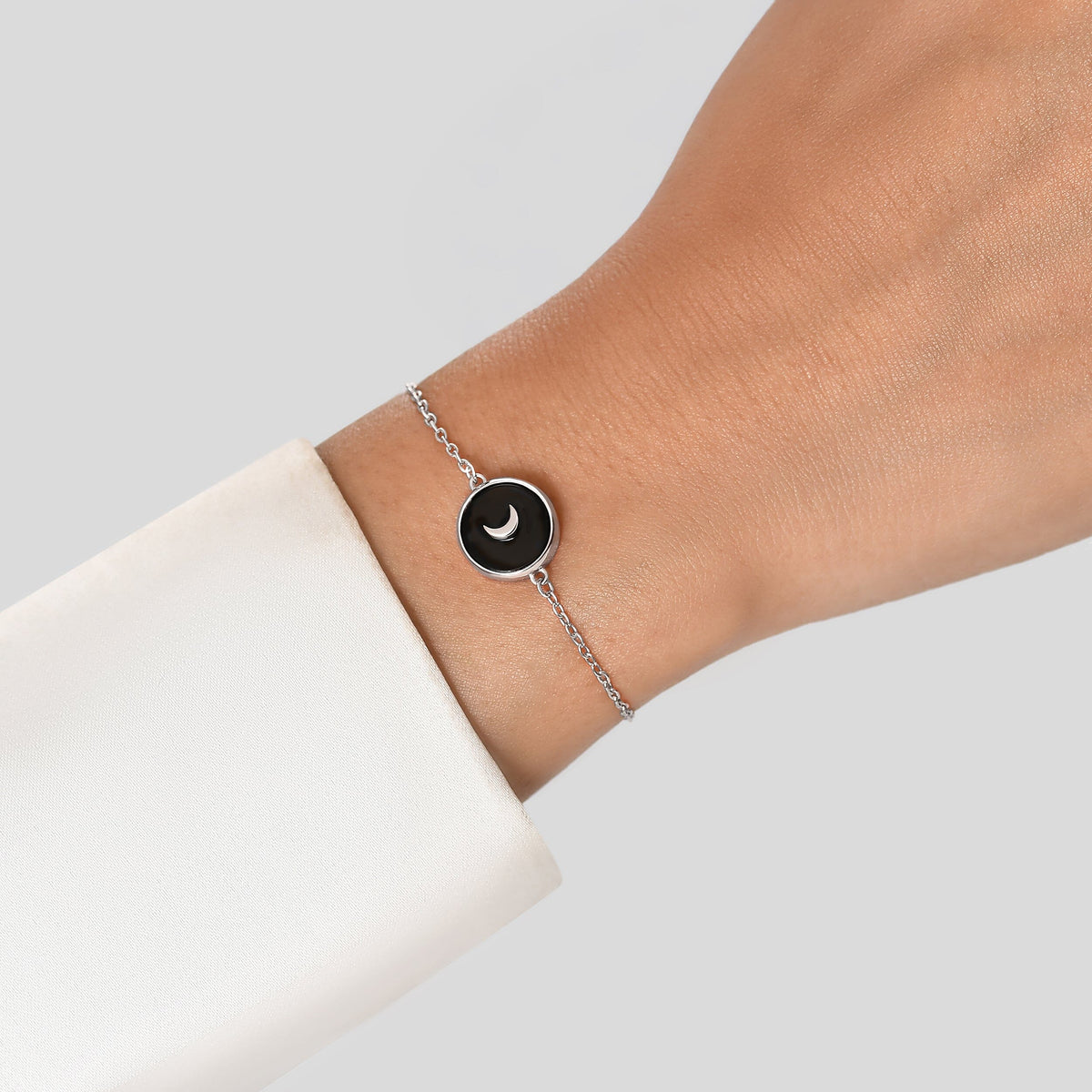 Black Onyx Pearl Bracelet - Night & Day