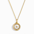 Black Onyx Pearl Necklace - Night & Day