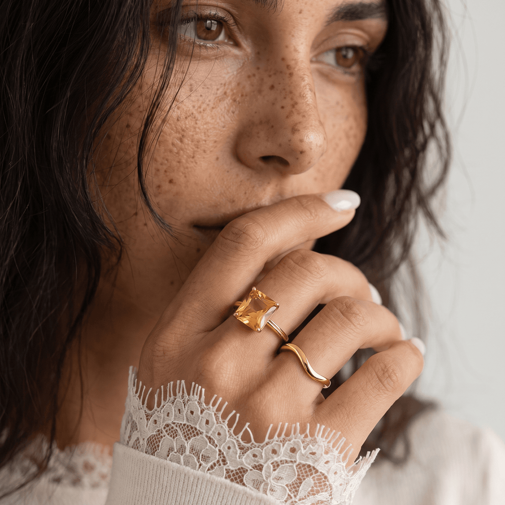 Citrine Ring - Memoire