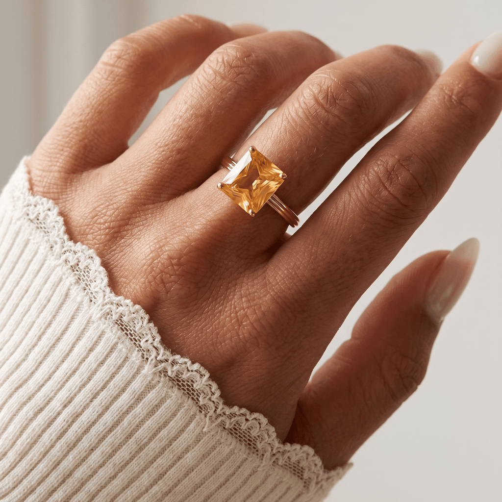 Citrine Ring - Memoire