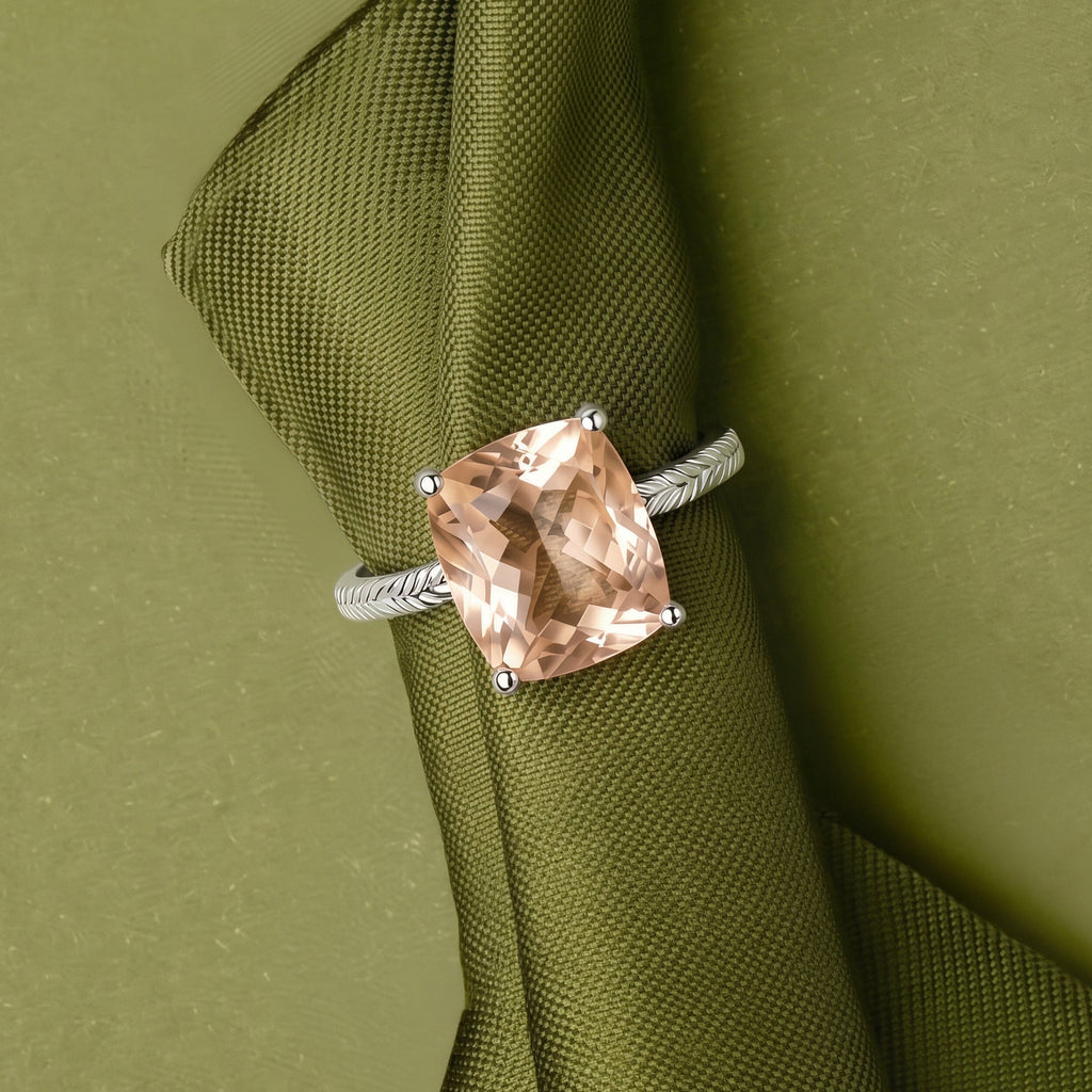 Champagne Quartz Ring - Glyptique