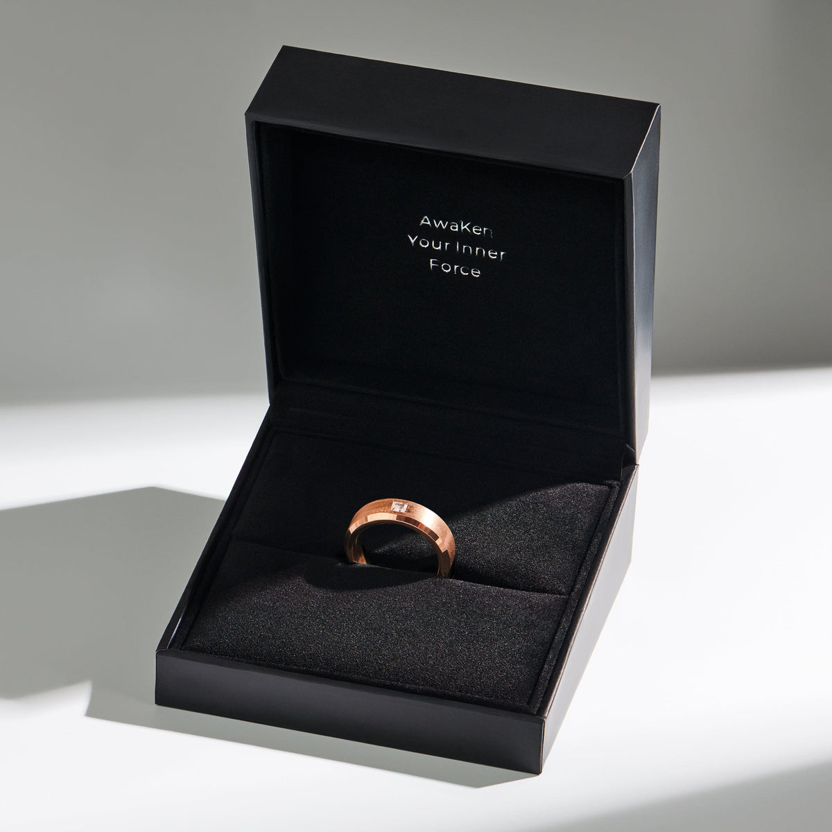 White Zircon Unisex Ring - Crafted