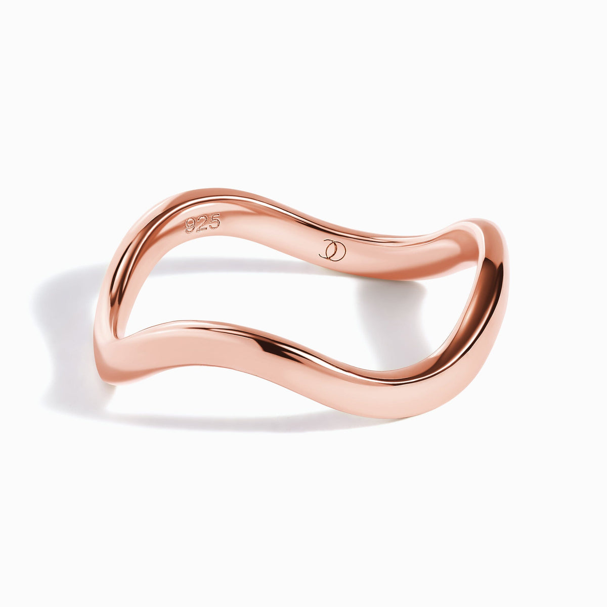 Rhodolite Garnet Treasure Ring & Waves Band