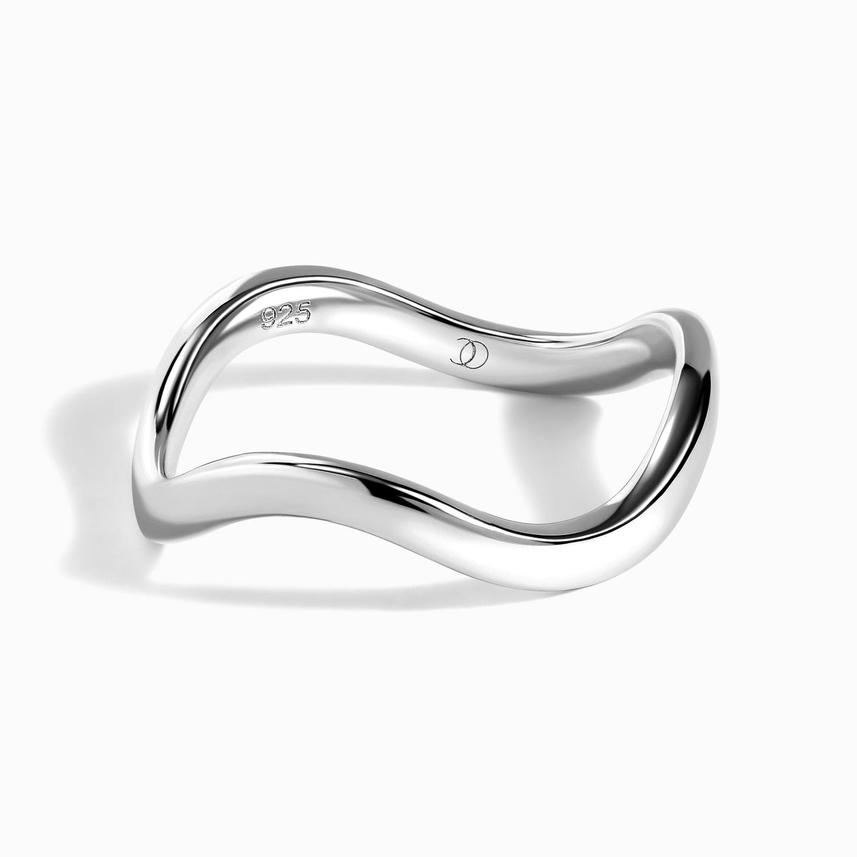 Rhodolite Garnet Treasure Ring & Waves Band