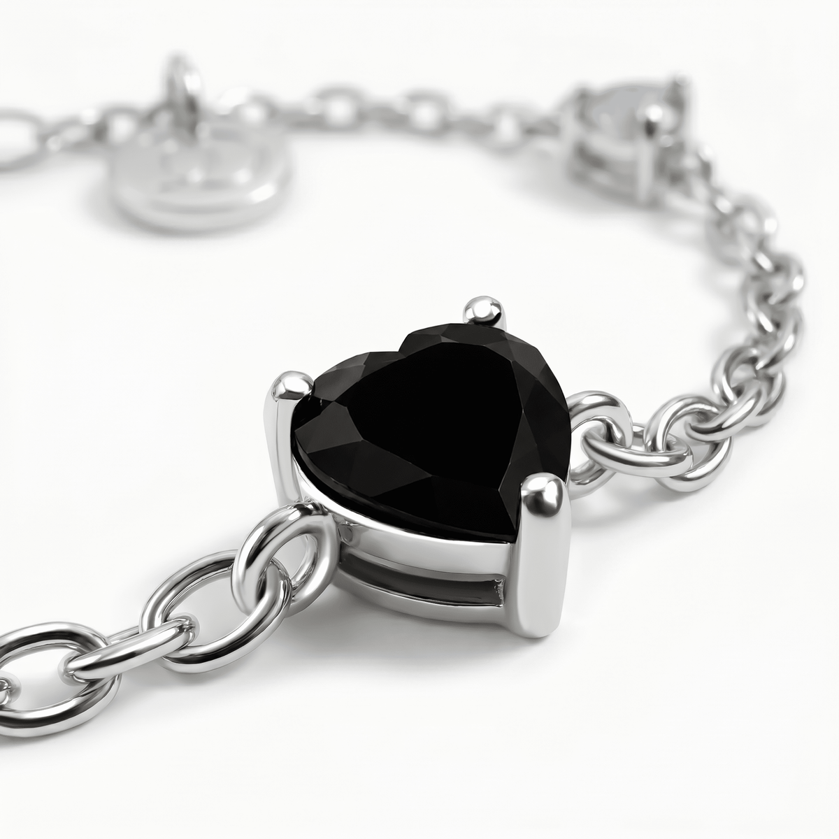 Black Obsidian Labradorite Bracelet - Crush