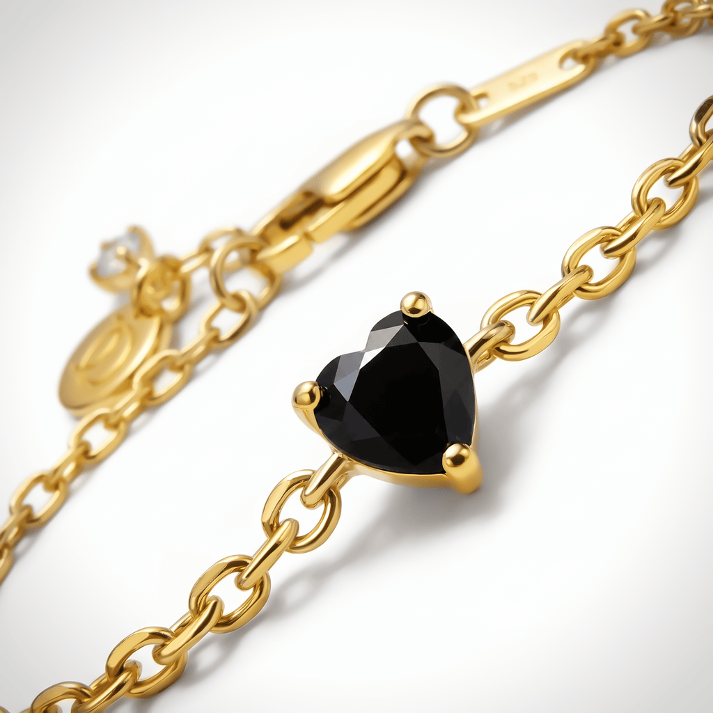 Black Obsidian Labradorite Bracelet - Crush