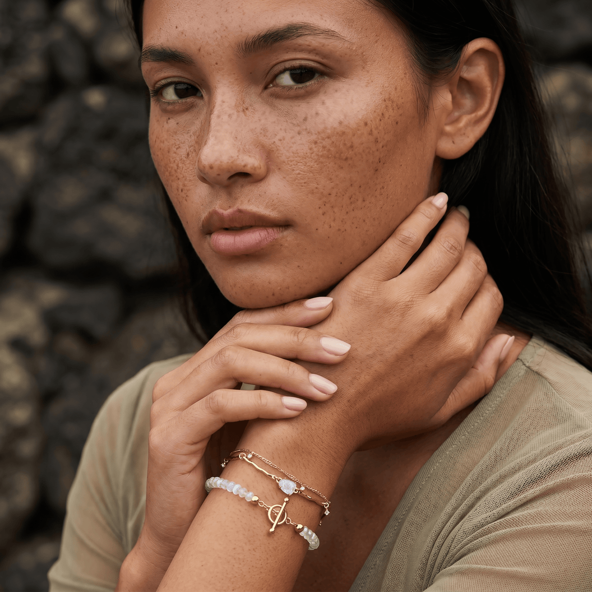 Moonstone Bracelet - Vibrations