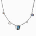 Labradorite Pearl Necklace - Heirloom