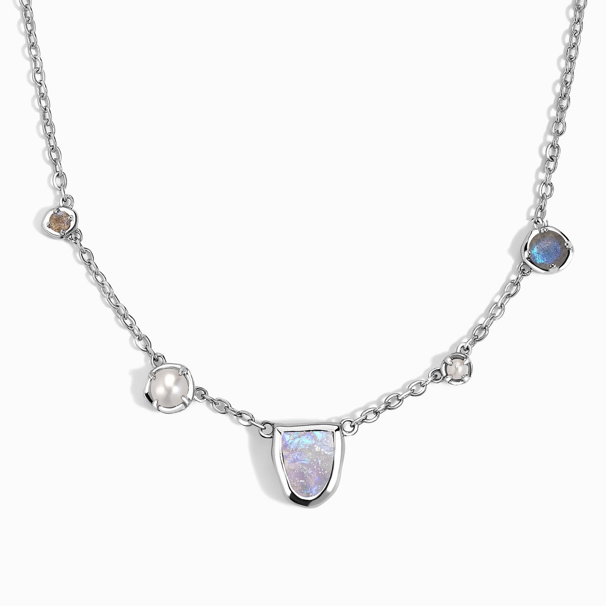 Moonstone Pearl Necklace - Heirloom