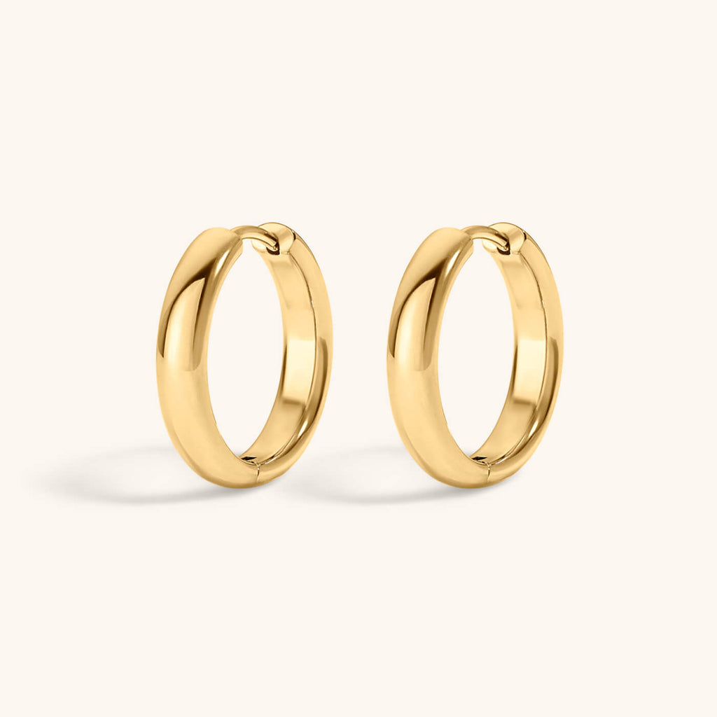 Bold Hoops, 15mm