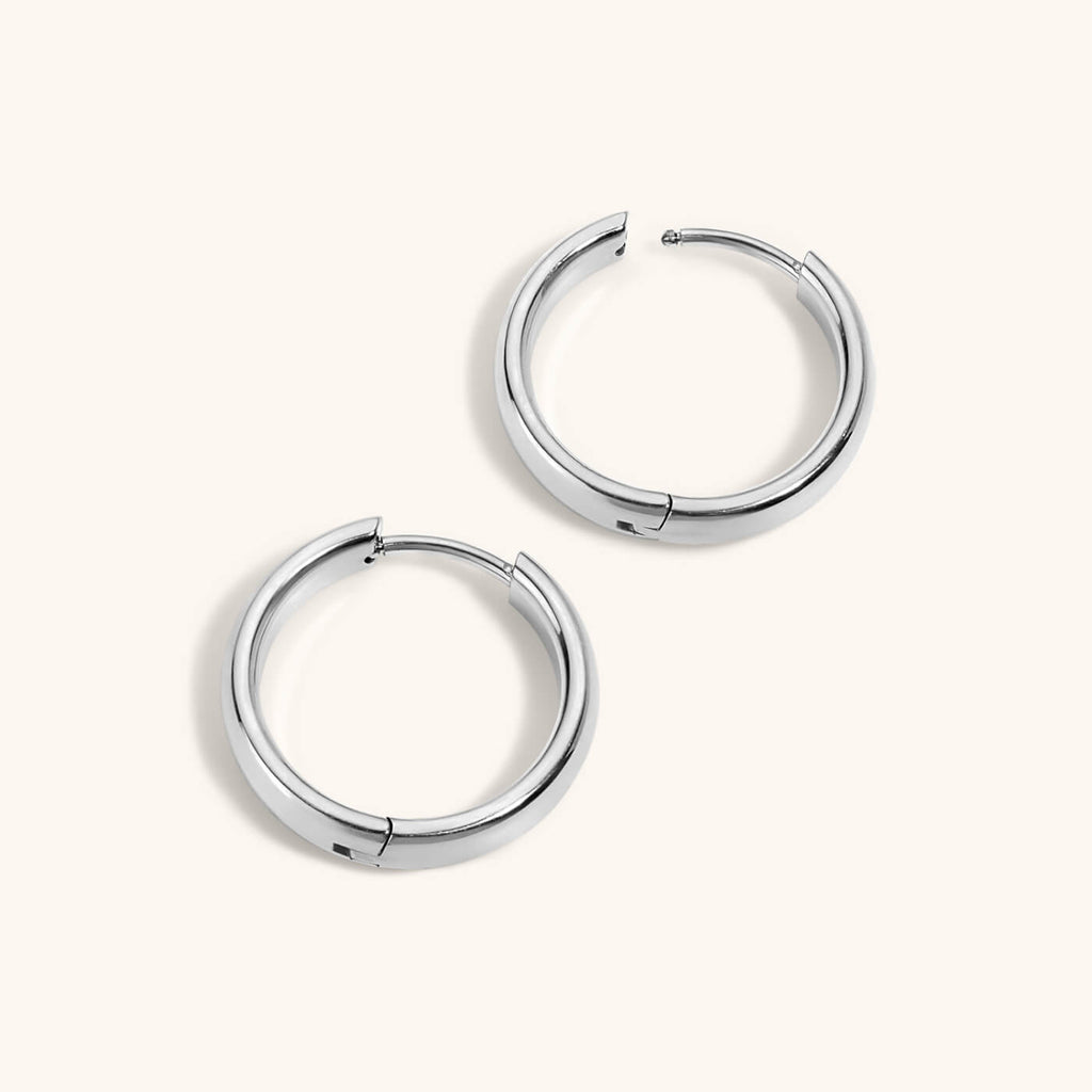 Bold Hoops, 15mm
