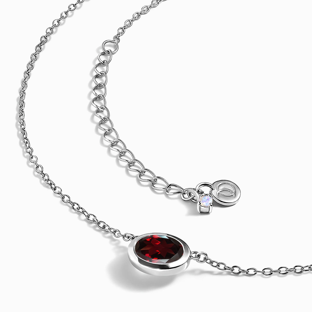 Garnet Necklace - Skin-Touch