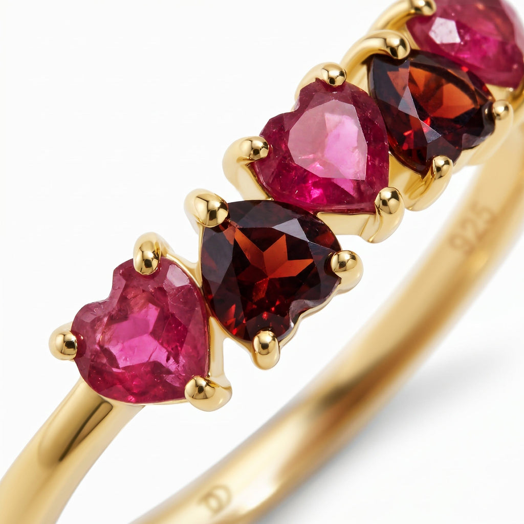 Ruby Garnet Ring - Crush