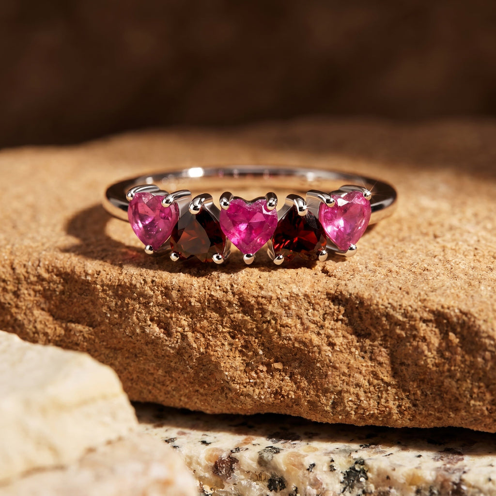 Ruby Garnet Ring - Crush