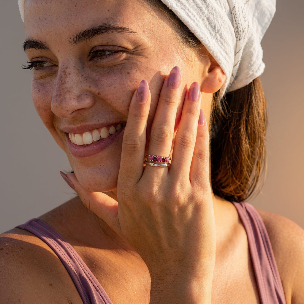 Ruby Garnet Ring - Crush