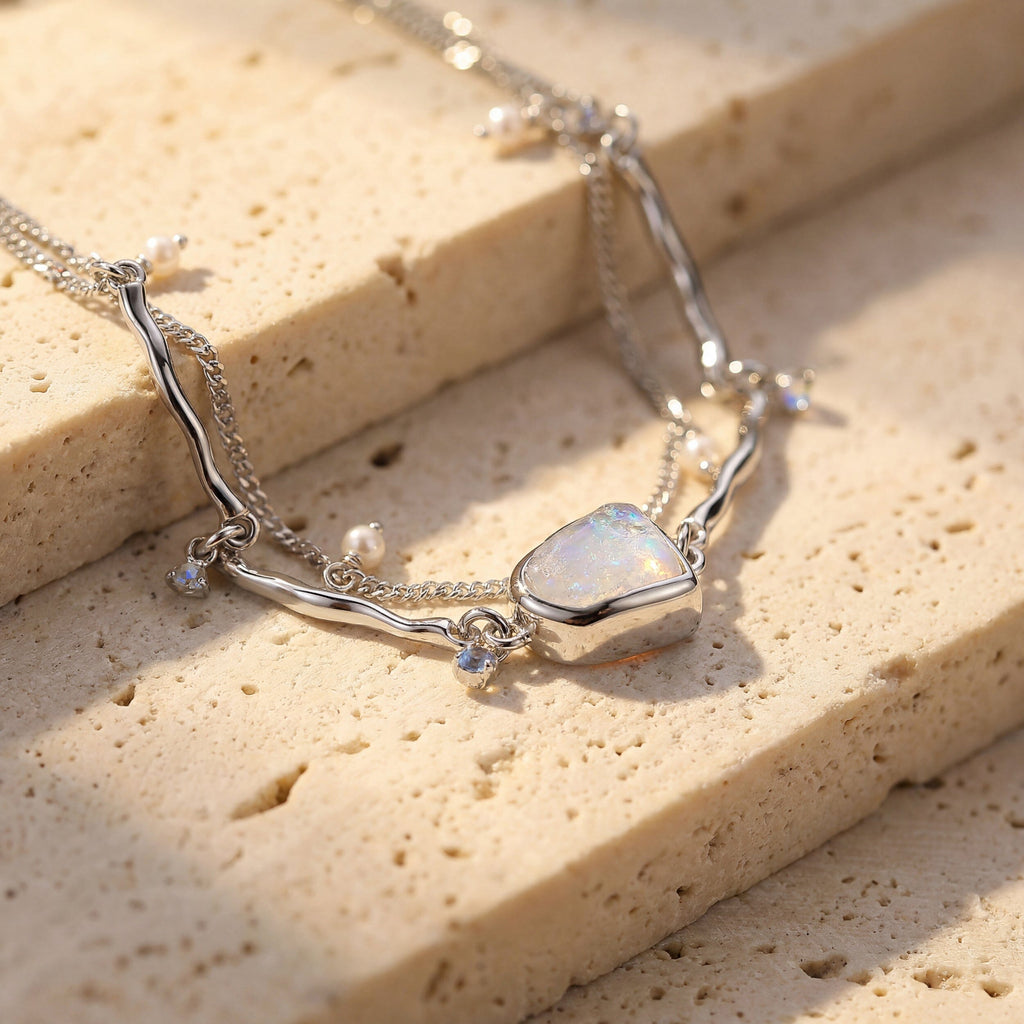 Moonstone Pearl Bracelet - Heirloom