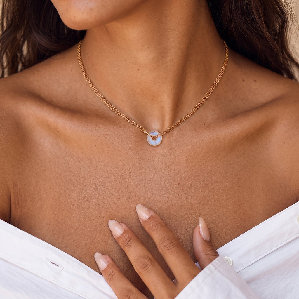 Moonstone Necklace - Ora