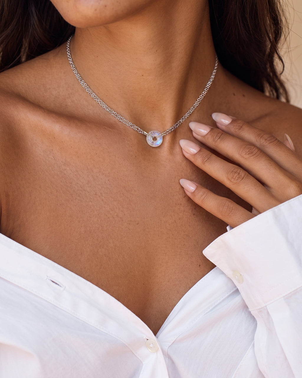 Moonstone Necklace - Ora