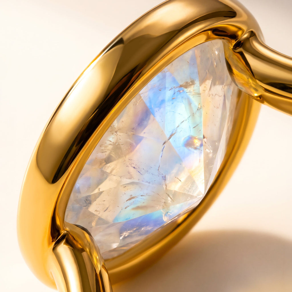 Moonstone Ring - Skin-Touch
