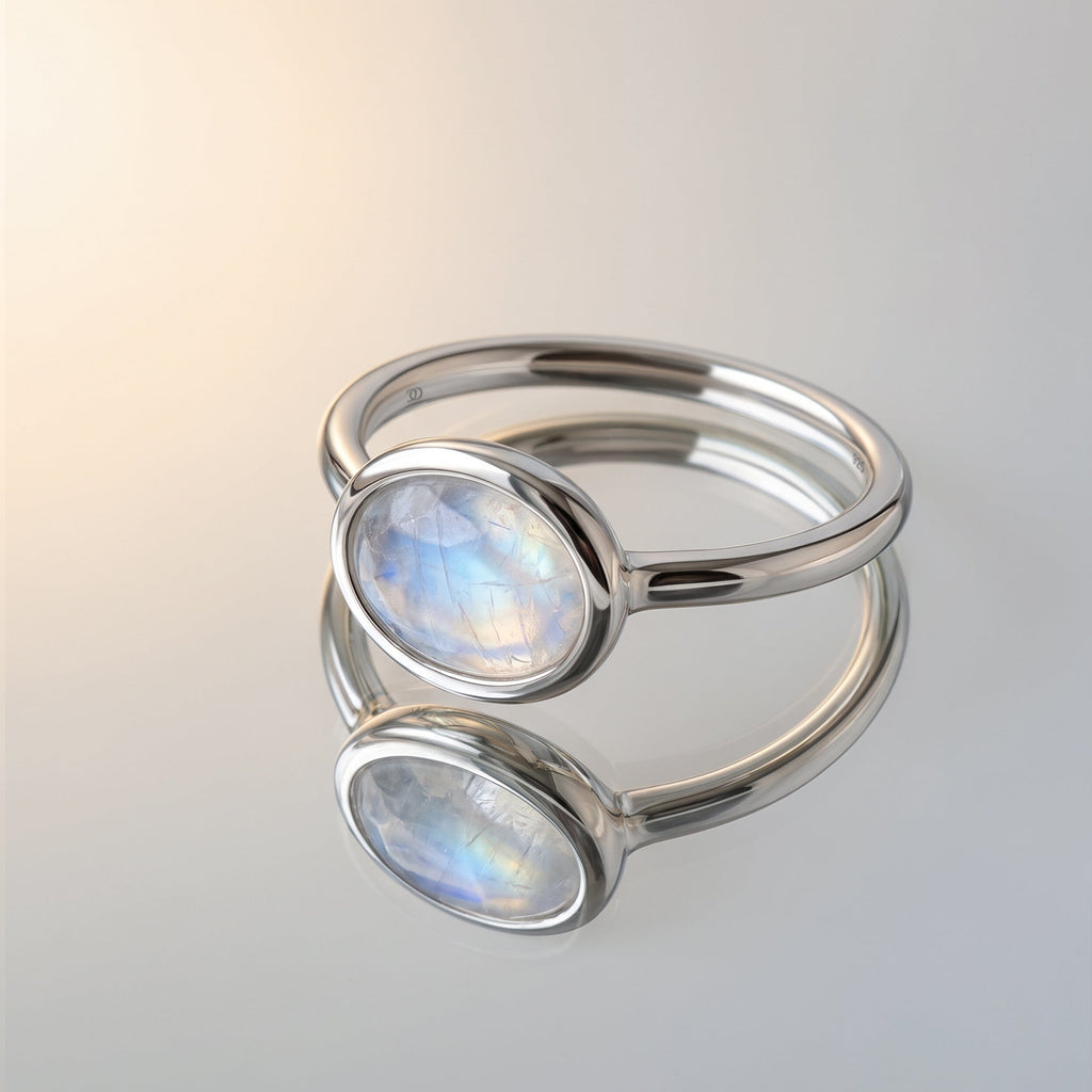 Moonstone Ring - Skin-Touch