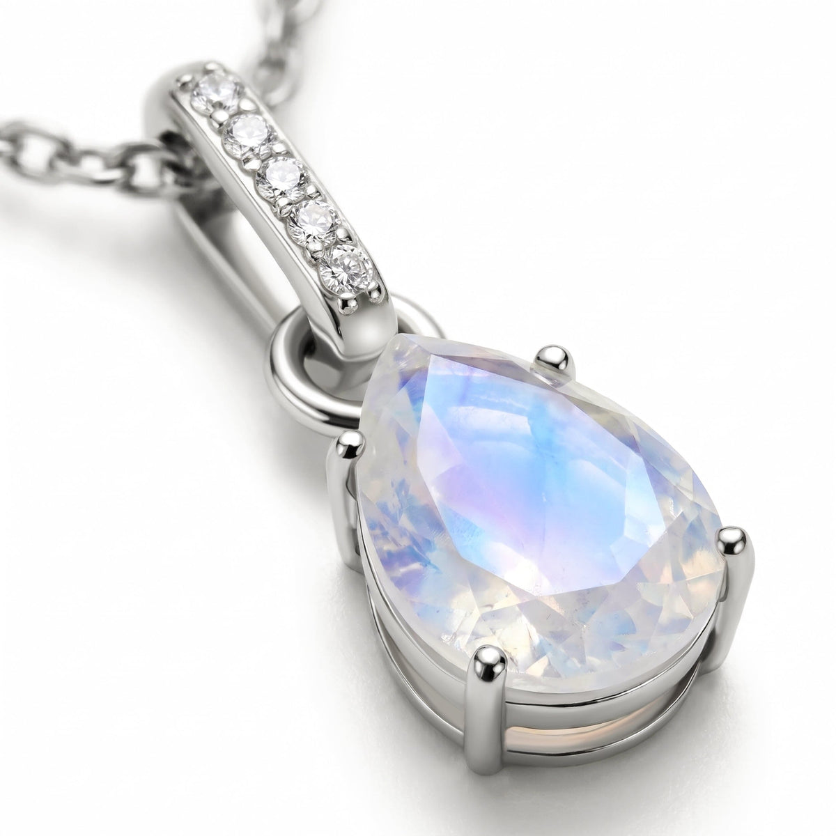 Moonstone Necklace Sway - June Birthstone