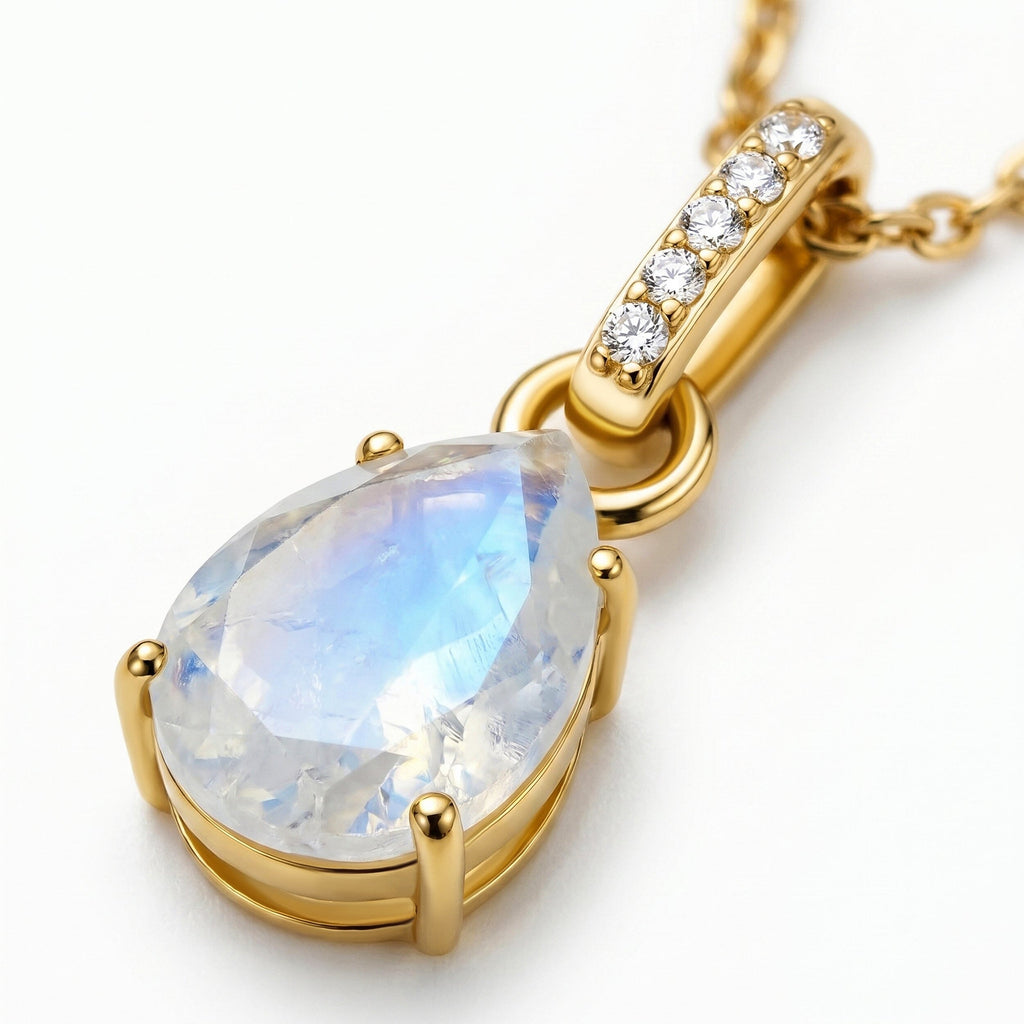 Moonstone Necklace Sway - June Birthstone
