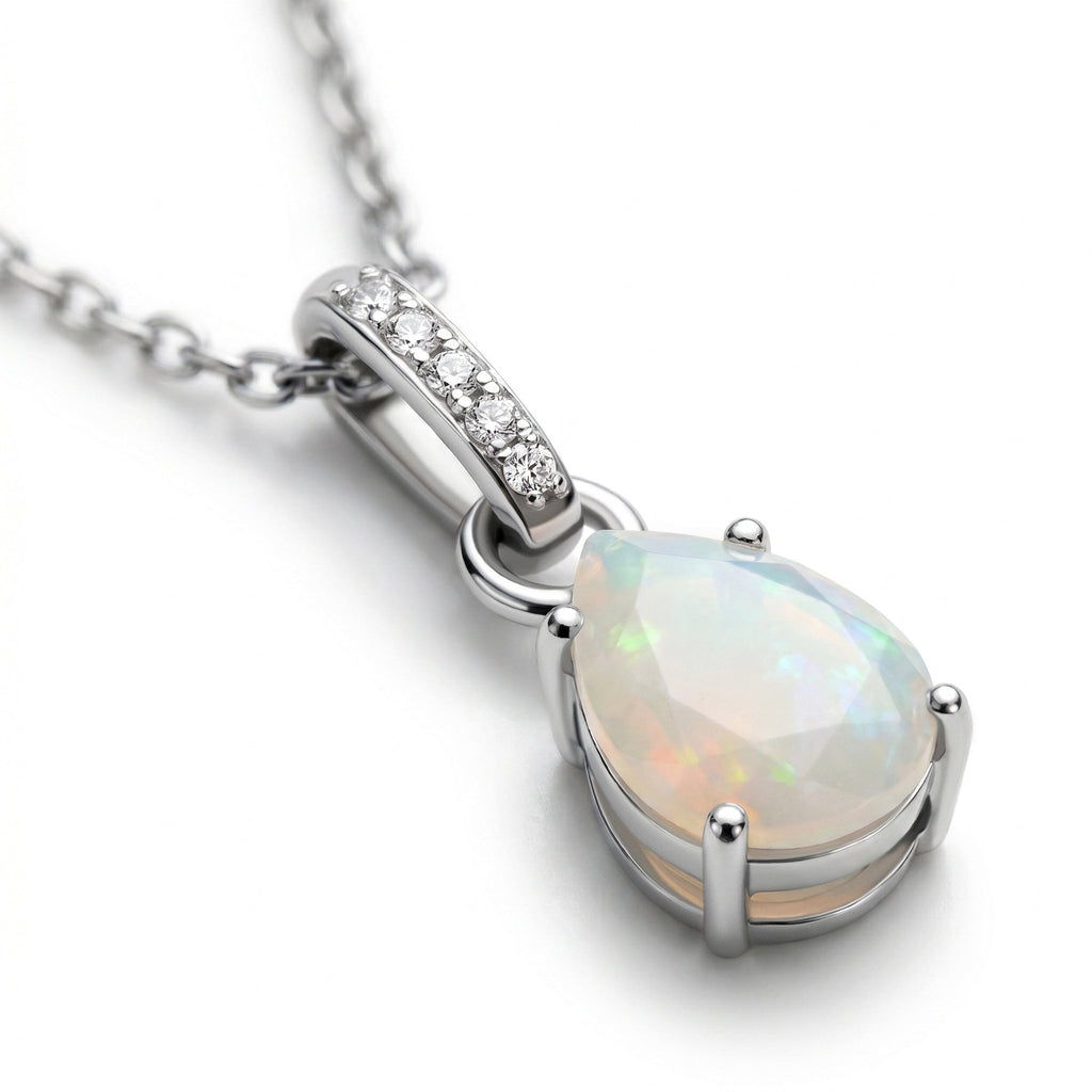 Opal Necklace Sway - October Birthstone