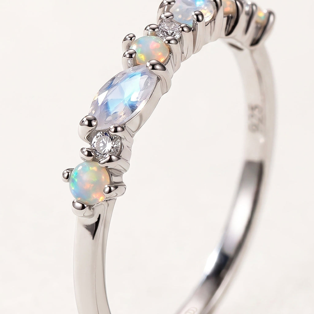 Moonstone Opal Ring - Grace