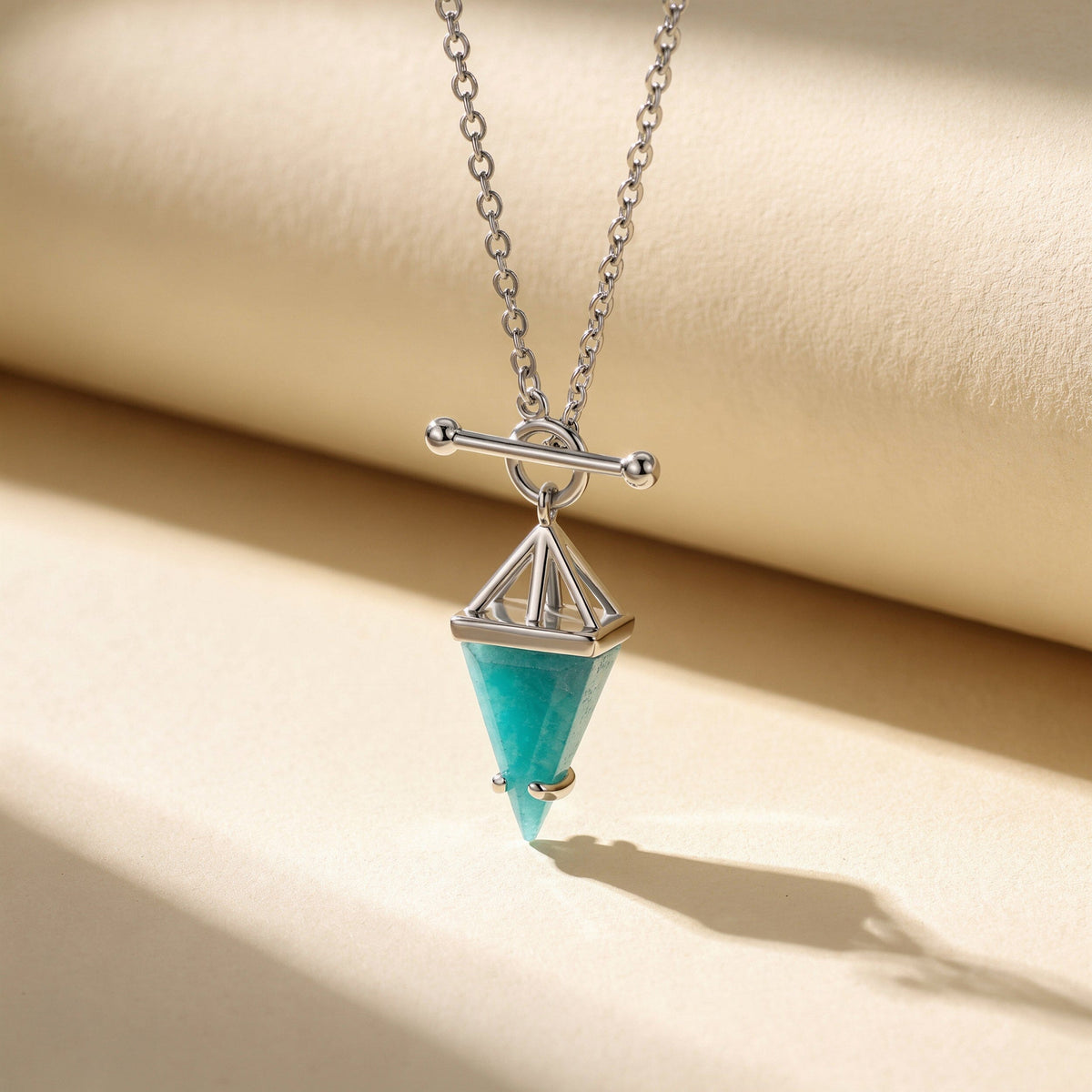 Amazonite Heroine & Herringbone Necklaces