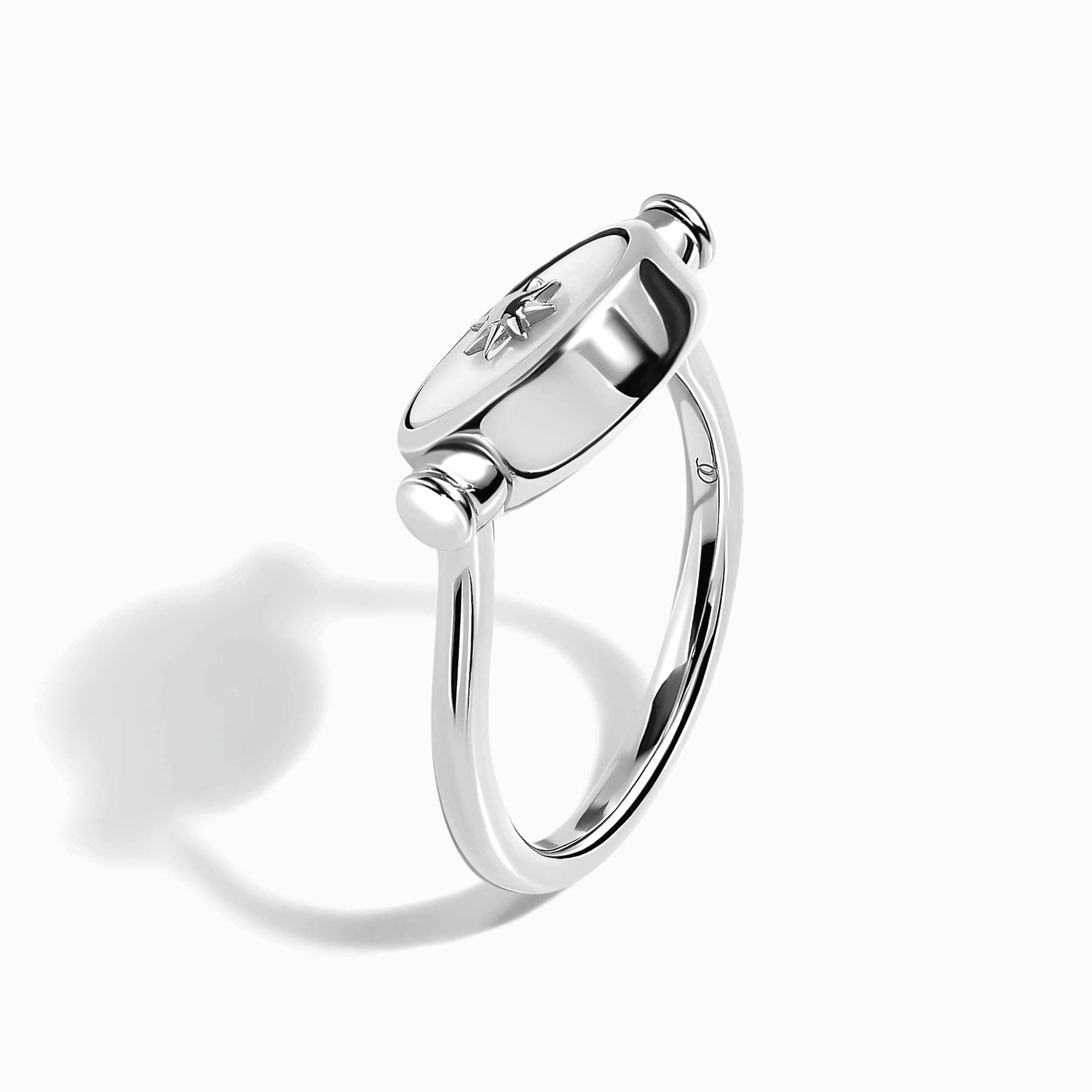 Black Onyx Pearl Ring - Night & Day