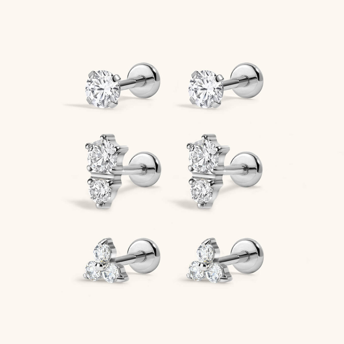 Goddess Nap Earrings Trio