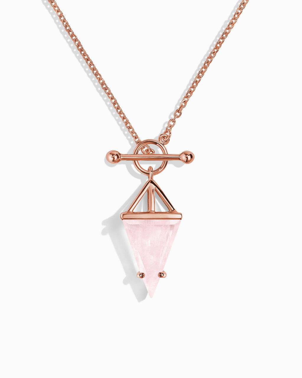 Rose Quartz Necklace - Heroine