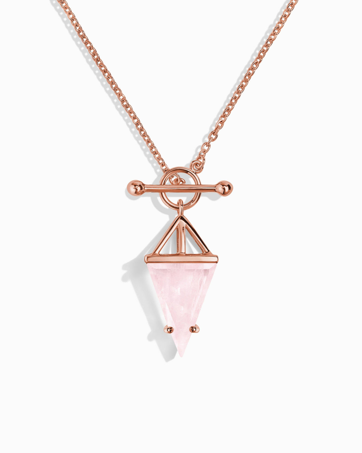 Rose Quartz Necklace - Heroine